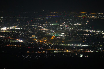 弓ヶ浜半島の夜景