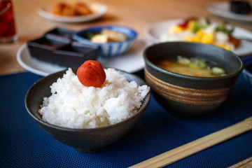 日本の朝食