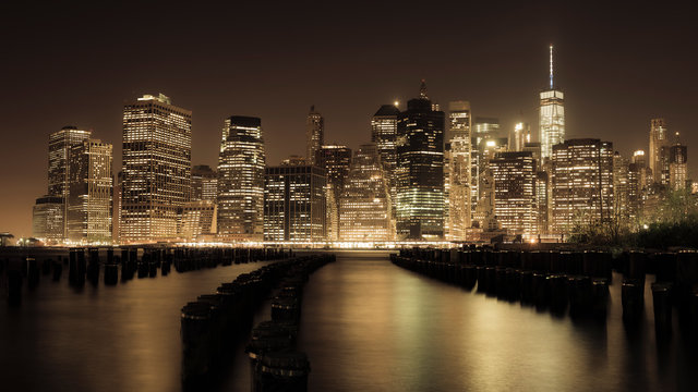 nyc by night