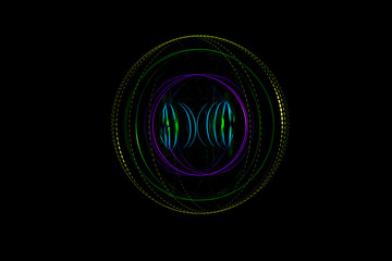 Lichtspuren, Lightpainting in the Dark