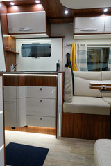 motorhome caravan interior image holiday Camper RV modern van