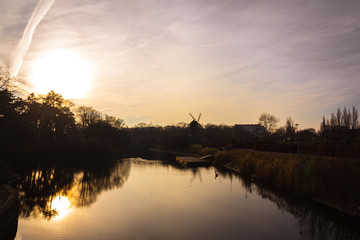 Obraz premium Windmill in Malmö, Sweden