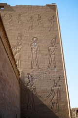 Edfu Temple at Luxor, Egypt