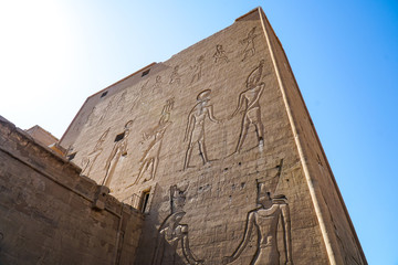 Edfu Temple at Luxor, Egypt