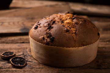 Panettone is the traditional Italian dessert for Christmas.