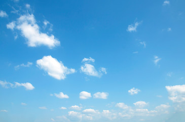 blue sky with cloud