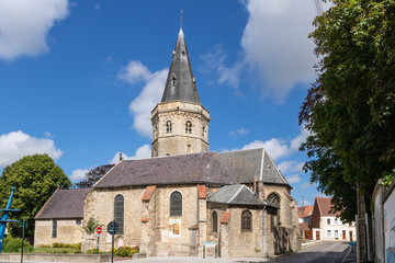 Fototapeta na wymiar Eglise Saint-Martin de Marquise - Pas-de-Calais