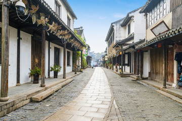 Fototapeta premium Scenery of Zhouzhuang Ancient Town, Suzhou, China