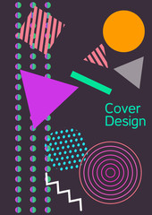 Memphis cover design.
