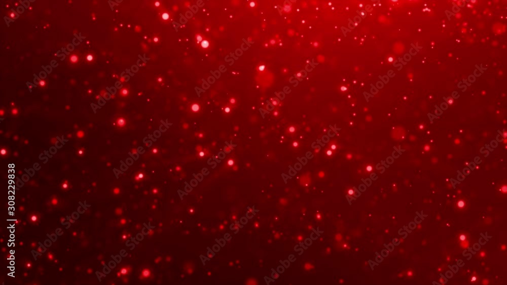 Poster abstract background blurred and defocus dot particle with lighting effect, dark and grain processed