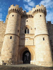 Rhodes Castle Greece Europe