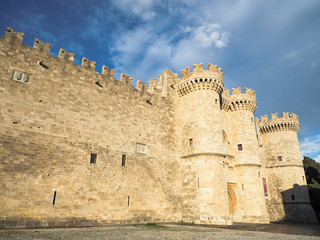 Rhodes Castle Greece Europe