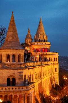 Fisherman's Bastion In Budapest