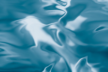 .Turquoise liquid shiny background.