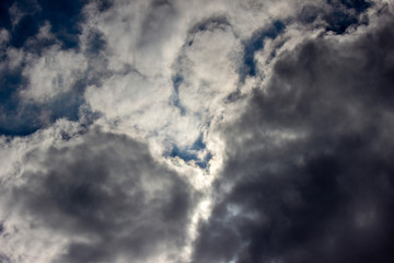 不気味な空　spooky sky