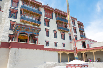 Ladakh, India - Jun 26 2019 - Stok Palace Museum in Ladakh, Jammu and Kashmir, India.