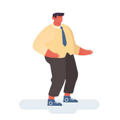 Successful Businessman in Formal Wear and Sneakers Rejoice Isolated on White Background. Corporate Competition Challenge, Goal Achievement Success, Victory Celebration Cartoon Flat Vector Illustration