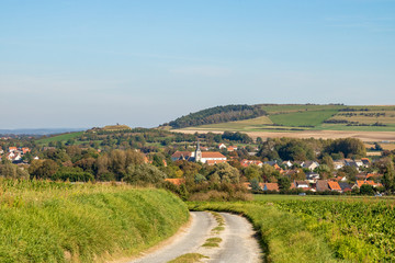 Le village de Neufchâtel-Hardelot et la campagne environnante © olivierguerinphoto