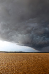 thunderstorm on the Amazon River - Amazon, Brazil