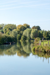 Fototapeta na wymiar Canal à Clairmarais