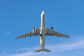 離陸する旅客機