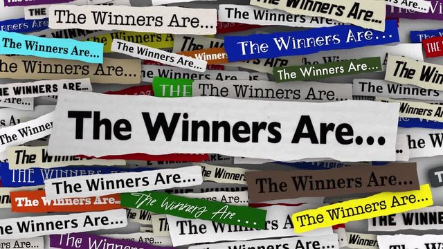 The Winners Are Awards Ceremony Announcement News Headlines 3d Animation