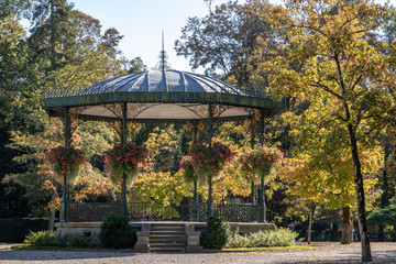 Le Jardin public de Saint-Omer: le kiosque