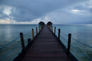 Obraz premium dongwe jetty