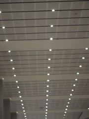 Bokeh from taking a light bulb on the ceiling photo bright lighting