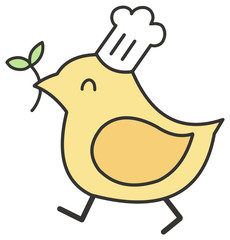 ひよこのコックさん4 © mocha