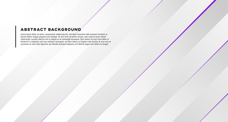 Abstract white with purple list background design