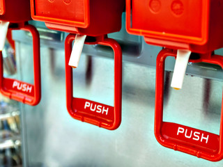 Fototapeta premium Beverage machine for frozen smoothie