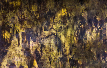 Abstract background with grunge textures. Age photos with color patterns yellow; red, brown; gray; black. Vintage horizontal colorful background, Grunge background with space, space for text or image