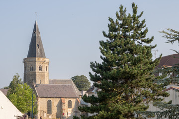 Fototapeta na wymiar L'Eglise Saint-Martin de Marquise