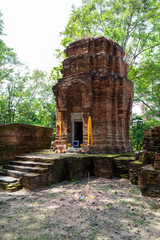 タイのクメール遺跡プラサートカオノイ