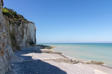 Les falaises et la plage du Bois de Cise