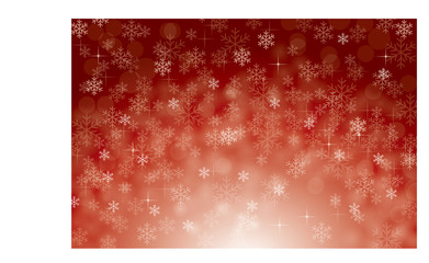 christmas background with snowflakes and place for your text