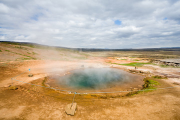 Steaming Hot Spring, Iceland