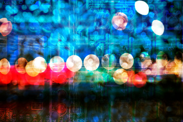 technology themed background image