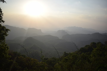 Obraz premium Chain of mountains