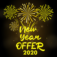 New year sale offer design