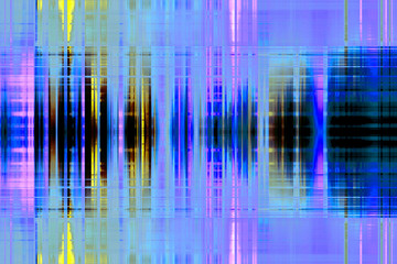 Blue abstract soundwaves background