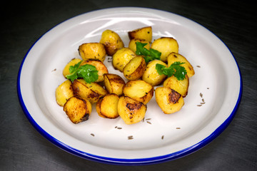 Side dish - baked potatoes