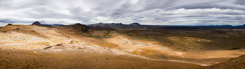 Namaskard Panorama, Iceland