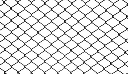 Background of black metal netting mesh