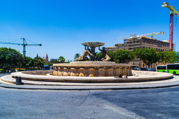 Triton Fountain, Valletta, Malta