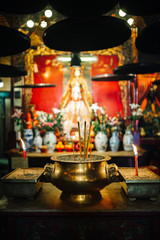Man Mo Temple in Hong Kong