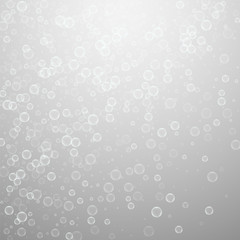 Soap bubbles abstract background. Blowing bubbles 