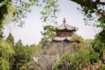 Fototapeta premium Summer palace in Beijing, China