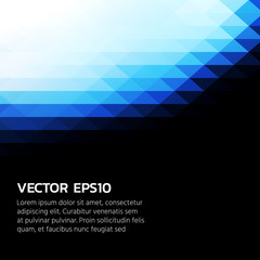 Abstract geometric texture from triangles. Images for the design of presentations, printing, business cards.